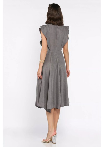 Kadın Bisiklet Yaka Kiloş Elbise P-00003873 modelleri