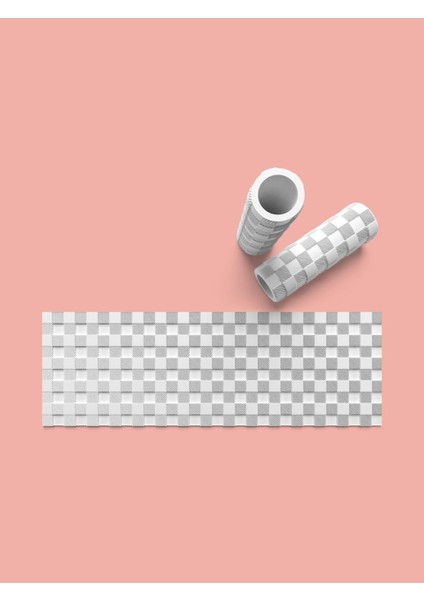 Hamur Seramik Polimer Kil Desen Verici Rulo Silindir 10 cm Uzunluk 0882-5