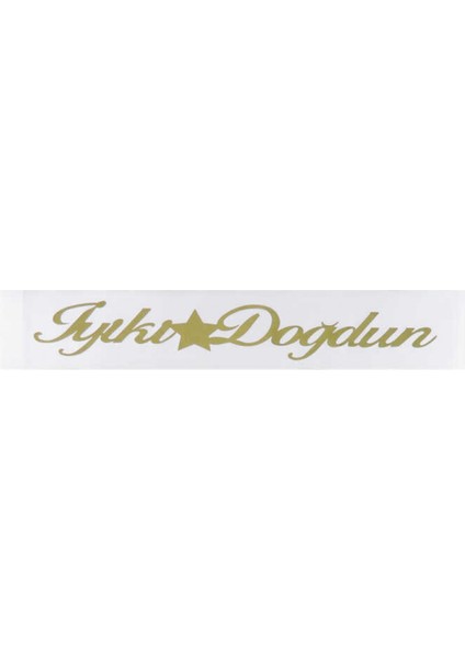 Kuşak Kurdela Iyiki Doğdun Beyaz Altın Pk:1.5 mt
