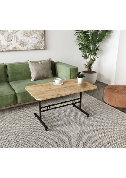 Kültür Home Tekerlekli Orta Sehpa Masa 60X90 modelleri