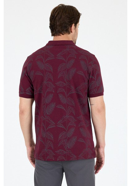 Erkek Polo Yaka Desenli T-Shirt – %95 Pamuk %5 Elastan – Şık, Esnek ve Rahat Kısa Kollu Tişört 0033 indirimleri