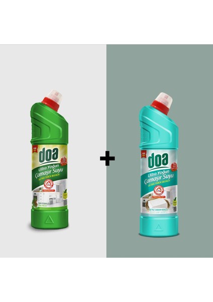 Ultra Çamaşır Suyu Çam Beyaz Sabun Kokulu 2'li Avantaj Paket 750 ml 750 ml