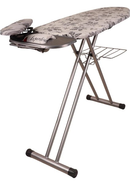 Çeyiz Ütü Masası Kol Aparatlı Yedek Bezli 42X120CM