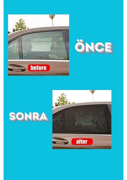 Dacia Dokker 2012 ve Sonrası Mpv Uyumlu Yan Cam Güneşliği Ön Veya Arka modelleri