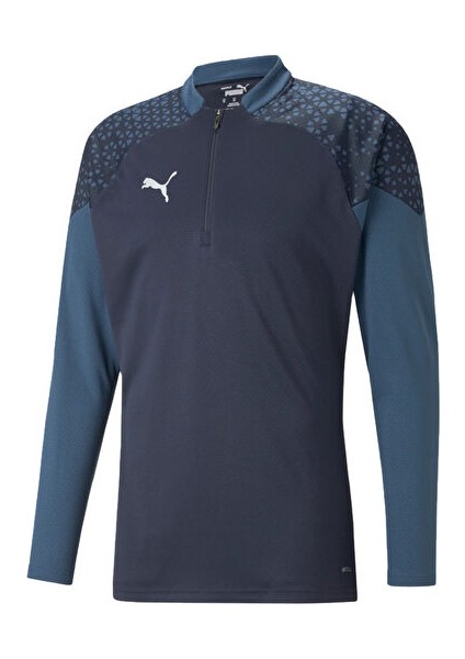 Teamcup Training 1/4 Zip Top Erkek Futbol Uzun Kollu Antrenman Üstü 65798206 Lacivert
