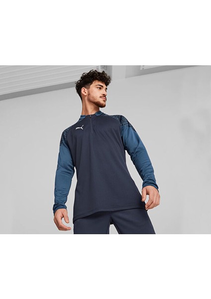 Teamcup Training 1/4 Zip Top Erkek Futbol Uzun Kollu Antrenman Üstü 65798206 Lacivert fırsatları