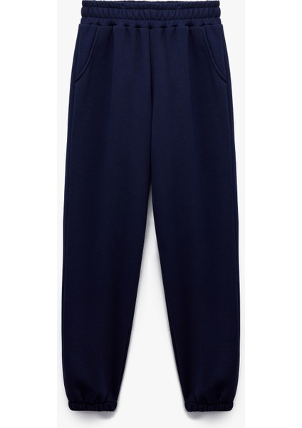 Şardonlu Cepli Beli Lastikli Oversize Jogger Eşofman Altı modelleri