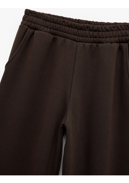 Şardonlu Cepli Beli Lastikli Oversize Jogger Eşofman Altı indirimleri