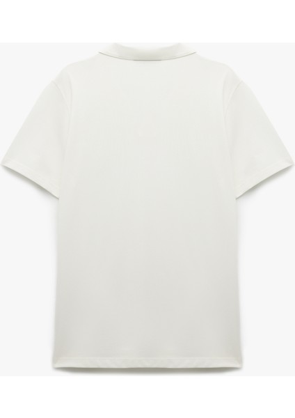 Regular Fit Kısa Kollu Pike Kumaş Pamuklu Polo Yaka Tişört fiyatları