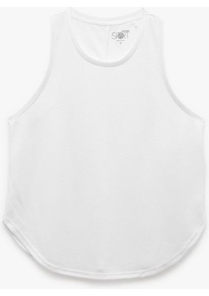 Kolsuz Bisiklet Yaka Basic Oversize Sporcu Atleti