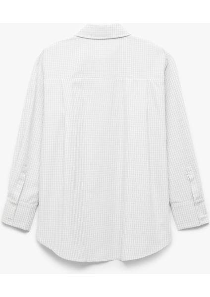 Rahat Kalıp Klasik Yaka Uzun Kollu Poplin Gömlek fiyatları