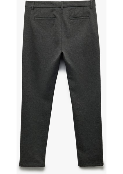 Cep Detaylı Düğmeli Slim Fit Kumaş Pantolon fiyatları