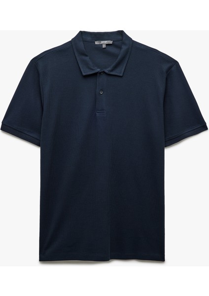 Regular Fit Kısa Kollu Pamuklu Polo Yaka Tişört modelleri