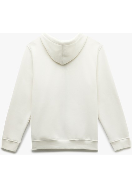 Uzun Kollu Şardonlu Fermuarlı Kanguru Cepli Sweatshirt fırsatları