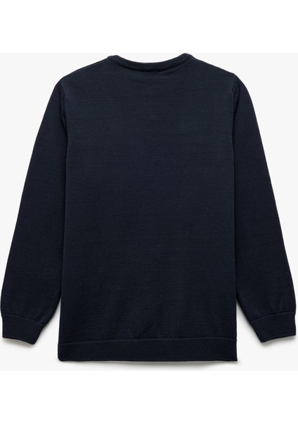 Pamuklu Uzun Kollu V Yaka Basic Triko Kazak fiyatları