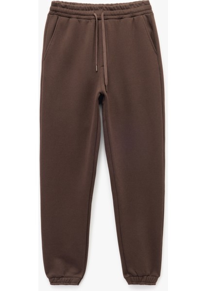 Beli Bağcıklı Şardonlu Cep Detaylı Jogger Eşofman Altı modelleri