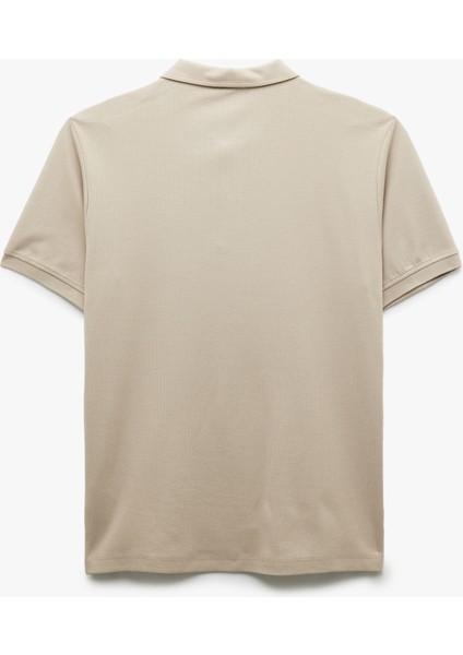 Regular Fit Kısa Kollu Pamuklu Polo Yaka Tişört fiyatları