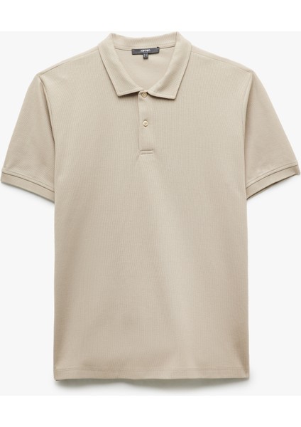 Regular Fit Kısa Kollu Pamuklu Polo Yaka Tişört modelleri