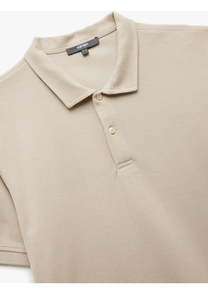 Regular Fit Kısa Kollu Pamuklu Polo Yaka Tişört indirimleri