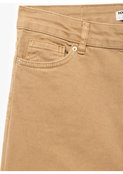 Kesik Paça Basic Denim Pantolon modelleri