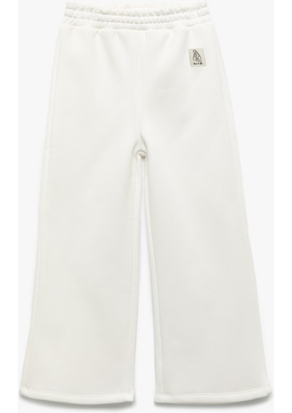 Beli Lastikli Geniş Paça Eşofman Altı