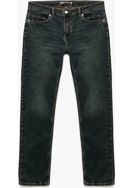 Pamuklu Normal Bel Slim Fit Jean Pantolon - Brad Jean