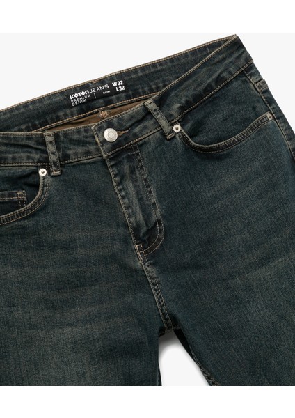 Pamuklu Normal Bel Slim Fit Jean Pantolon - Brad Jean modelleri