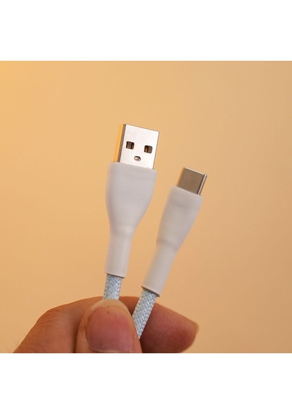 Mekanik Klavyeler Ile Uyumlu Coiled Cable- Örgülü Sarmal Type-C Klavye Kablosu