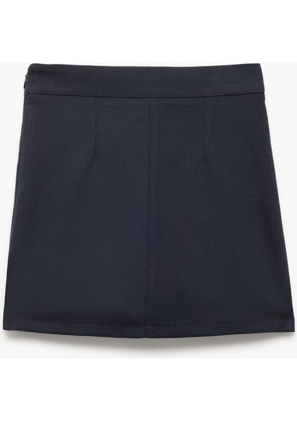 Viskon Karışımlı Pileli Basic Etek fiyatları