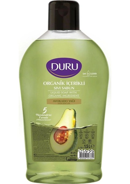 Sıvı Sabun Organik Içerikli Avokado 1500 ml x 3 Adet modelleri