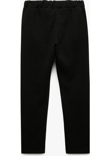 Fermuarlı Beli Bağcıklı Pamuklu Şardonlu Pantolon Görünümlü Eşofman Altıtı fiyatları