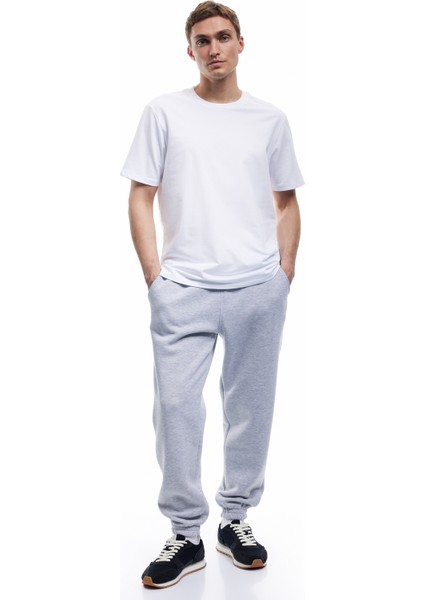 Cep Detaylı Beli Bağcıklı Jogger Spor Eşofman Altı