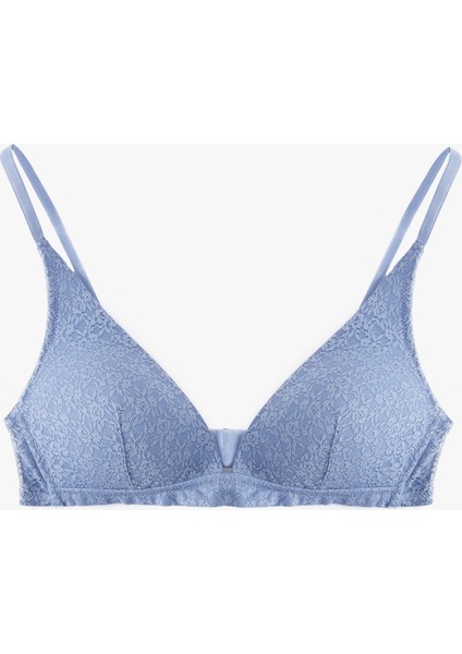 Rahat Kalıp Balensiz Dantelli Soft Bralet Sütyen