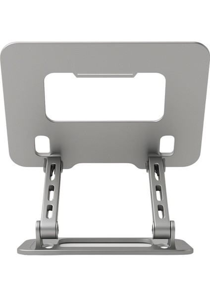 NVR-5035 Açı Ayarlı Ergonomik Macbook Özel 17" Masaüstü Notebook Stand Gümüş Gri indirimleri