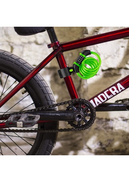 Şifreli Bisiklet Scooter Kilidi 5 Haneli Kod Şifreli Motosiklet Kiliti Pvc Paslanmaz fırsatları