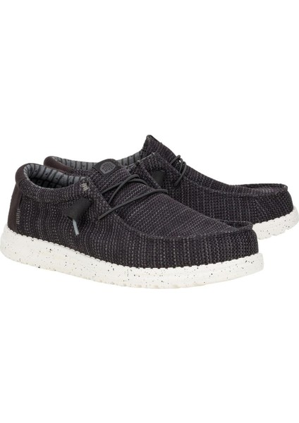 Wally Stretch Sox Erkek Ayakkabı - Siyah / Beyaz