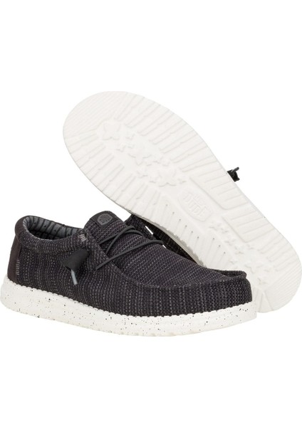 Wally Stretch Sox Erkek Ayakkabı - Siyah / Beyaz