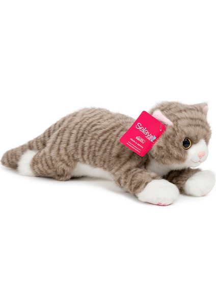 Pelüş Gri Kedi 25 cm 4522 fiyatları