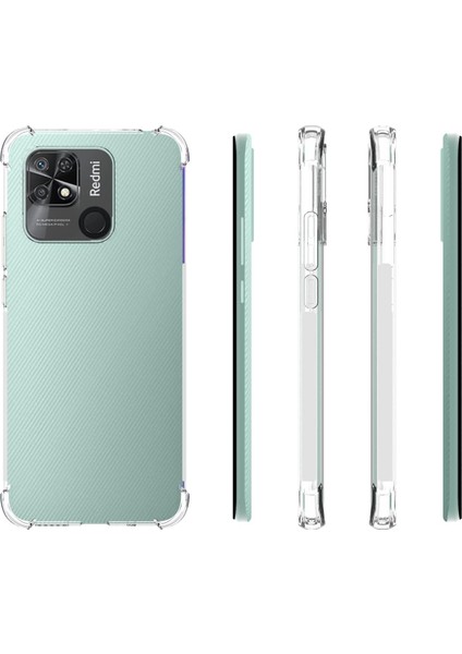 Xiaomi Redmi 10C Uyumlu Darbe Önleyici Sararmaya Dayanıklı Airbag Korumalı Ultra Slim Tpu Şeffaf Silikon Kılıf fiyatları