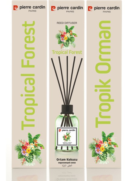 Reed Diffuser 110 ml – Tropical Forest – Tropik Orman Oda Kokusu