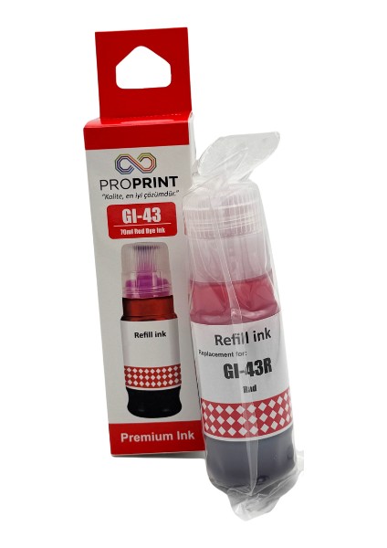 Canon G540 Red Mürekkep 70 ml Gı-43