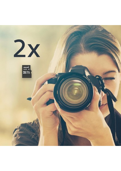 32GB Microsdhc Kart (2’li Paket) – Class 10 Uhs-I U1, 80MB/S Okuma - 20MB/S Yazma indirimleri