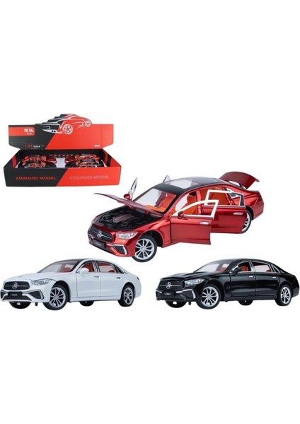 XHD-B2418 1 24 Vardem Çek Bırak Işıklı ve Sesli Model Mrs Metal Araba 1:24 fırsatları