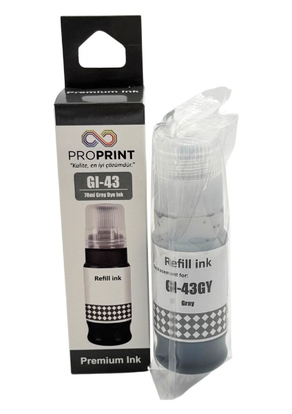 Canon G540 Grey Mürekkep 70 ml Gı-43