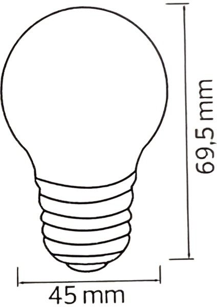 Horoz 001-017-0001 Rainbow Smd LED Ampul Mavi 1W E27 Duy - 10’lu Paket fiyatları
