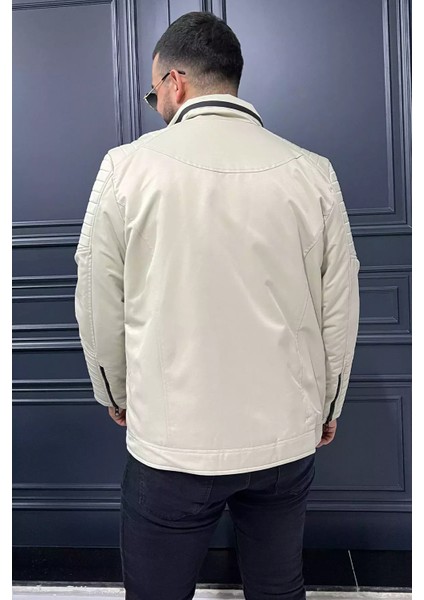 Dik Yaka Içi Peluş Erkek Mont P-00013834 modelleri