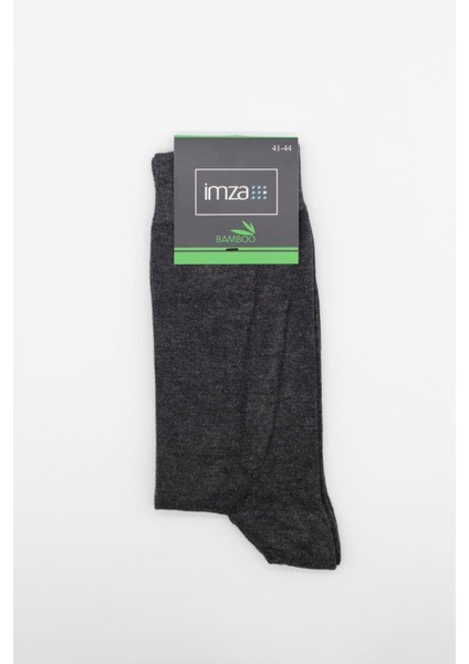 Koyu Antrasit Bambu Düz Çorap 1060245100