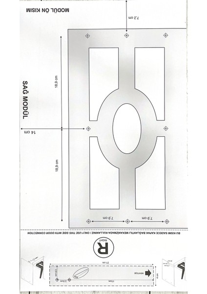 Gri 16+1 Litre Teleskopik Raylı Çöp Kovası (P-9154)