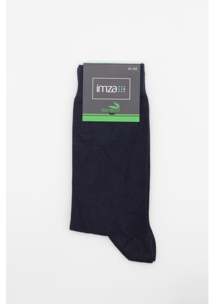 Koyu Lacivert Bambu Düz Çorap 1060245100