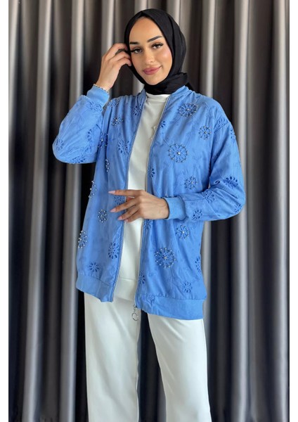 Kadın Inci Işlemeli Fistolu Tesettür Ceket P-00014992 fiyatları